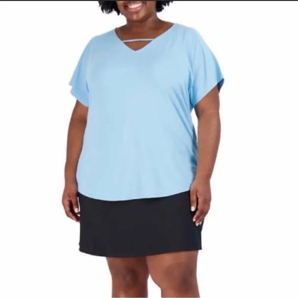 Tranquility by Colorado Clothing Ladies' V-neck Top - Picture 1 of 7